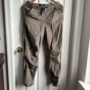 Hollister Adjustable Rise Parachute Baggy Corduroy Women’s Pants Size Small